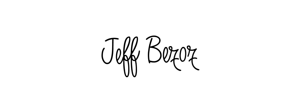 The best way (Angelique-Rose-font-FFP) to make a short signature is to pick only two or three words in your name. The name Jeff Bezoz include a total of six letters. For converting this name. Jeff Bezoz signature style 5 images and pictures png