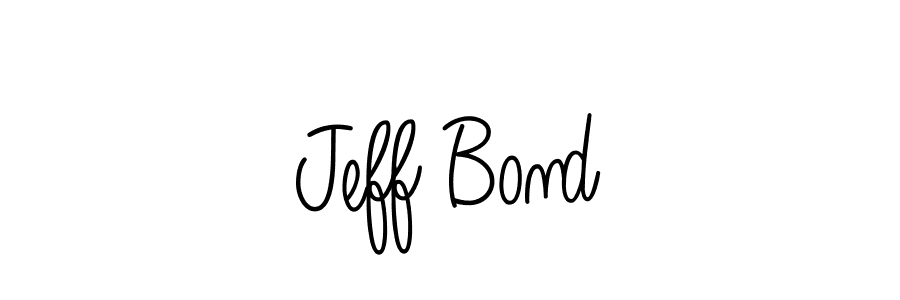 Design your own signature with our free online signature maker. With this signature software, you can create a handwritten (Angelique-Rose-font-FFP) signature for name Jeff Bond. Jeff Bond signature style 5 images and pictures png