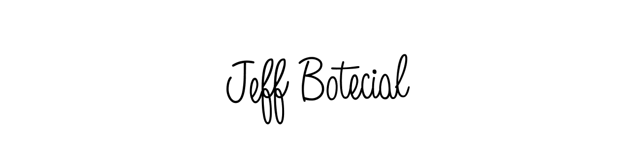 The best way (Angelique-Rose-font-FFP) to make a short signature is to pick only two or three words in your name. The name Jeff Botecial include a total of six letters. For converting this name. Jeff Botecial signature style 5 images and pictures png