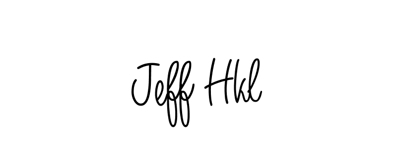 Jeff Hkl stylish signature style. Best Handwritten Sign (Angelique-Rose-font-FFP) for my name. Handwritten Signature Collection Ideas for my name Jeff Hkl. Jeff Hkl signature style 5 images and pictures png