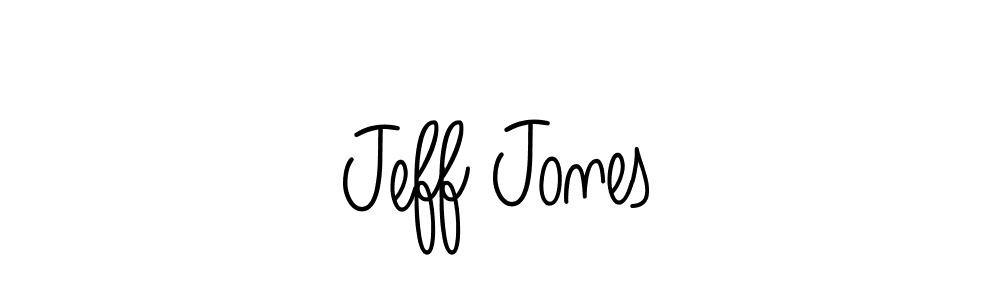 Design your own signature with our free online signature maker. With this signature software, you can create a handwritten (Angelique-Rose-font-FFP) signature for name Jeff Jones. Jeff Jones signature style 5 images and pictures png