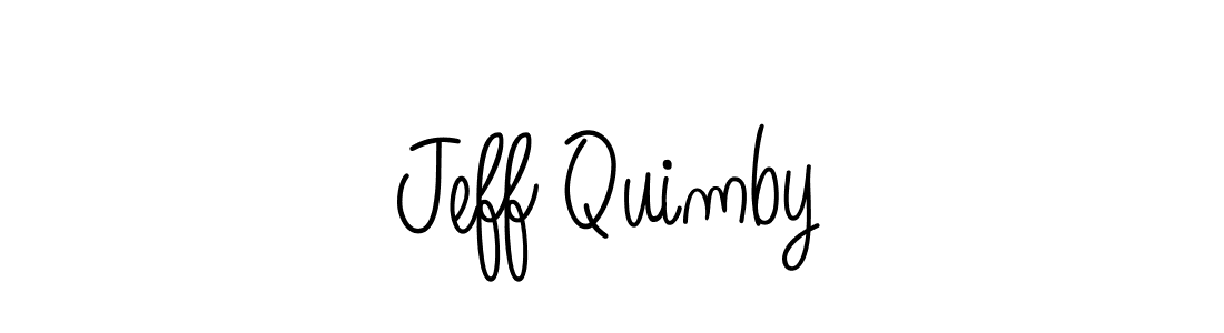 Check out images of Autograph of Jeff Quimby name. Actor Jeff Quimby Signature Style. Angelique-Rose-font-FFP is a professional sign style online. Jeff Quimby signature style 5 images and pictures png
