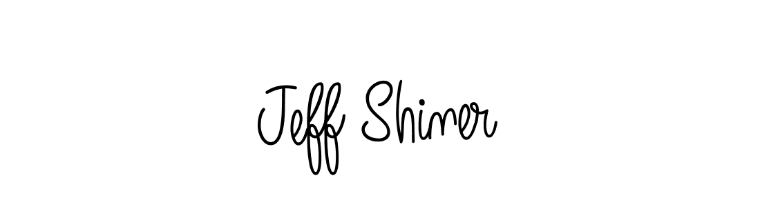 Jeff Shiner stylish signature style. Best Handwritten Sign (Angelique-Rose-font-FFP) for my name. Handwritten Signature Collection Ideas for my name Jeff Shiner. Jeff Shiner signature style 5 images and pictures png