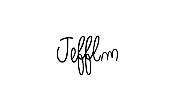 How to make Jefflm name signature. Use Angelique-Rose-font-FFP style for creating short signs online. This is the latest handwritten sign. Jefflm signature style 5 images and pictures png