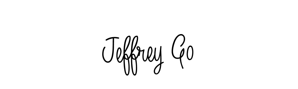 How to Draw Jeffrey Go signature style? Angelique-Rose-font-FFP is a latest design signature styles for name Jeffrey Go. Jeffrey Go signature style 5 images and pictures png