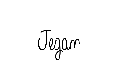 You should practise on your own different ways (Angelique-Rose-font-FFP) to write your name (Jegan) in signature. don't let someone else do it for you. Jegan signature style 5 images and pictures png