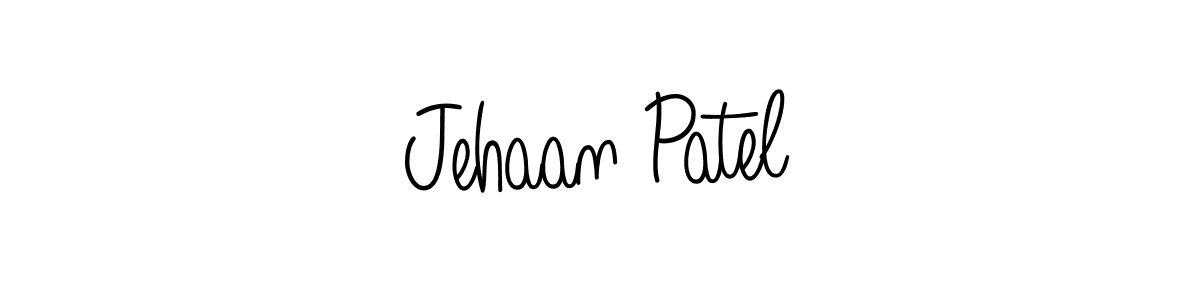 How to make Jehaan Patel name signature. Use Angelique-Rose-font-FFP style for creating short signs online. This is the latest handwritten sign. Jehaan Patel signature style 5 images and pictures png