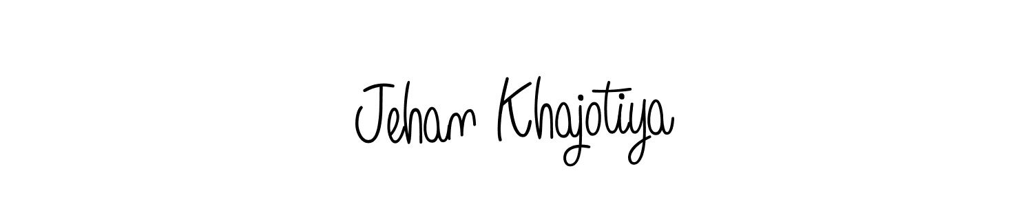 Make a beautiful signature design for name Jehan Khajotiya. Use this online signature maker to create a handwritten signature for free. Jehan Khajotiya signature style 5 images and pictures png