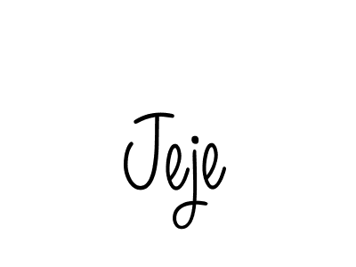 Create a beautiful signature design for name Jeje. With this signature (Angelique-Rose-font-FFP) fonts, you can make a handwritten signature for free. Jeje signature style 5 images and pictures png