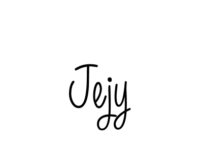 Jejy stylish signature style. Best Handwritten Sign (Angelique-Rose-font-FFP) for my name. Handwritten Signature Collection Ideas for my name Jejy. Jejy signature style 5 images and pictures png