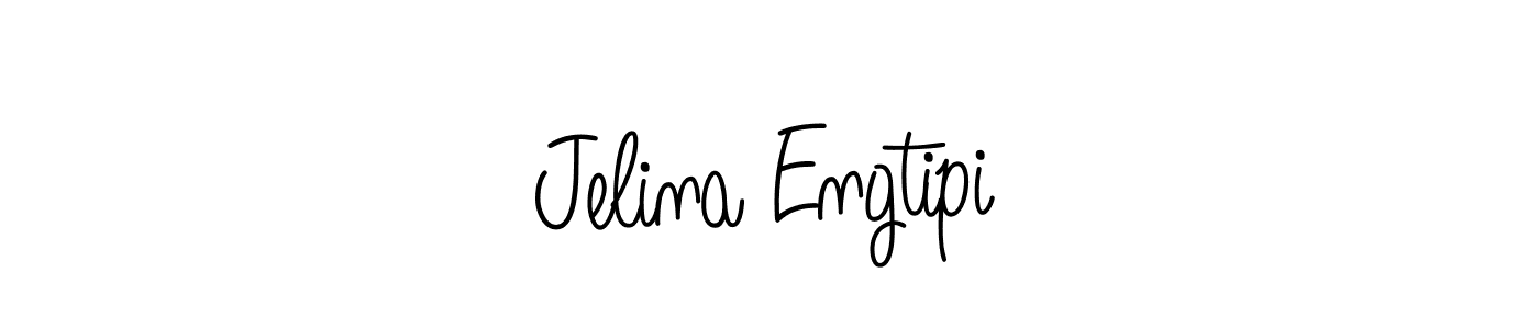 Here are the top 10 professional signature styles for the name Jelina Engtipi. These are the best autograph styles you can use for your name. Jelina Engtipi signature style 5 images and pictures png