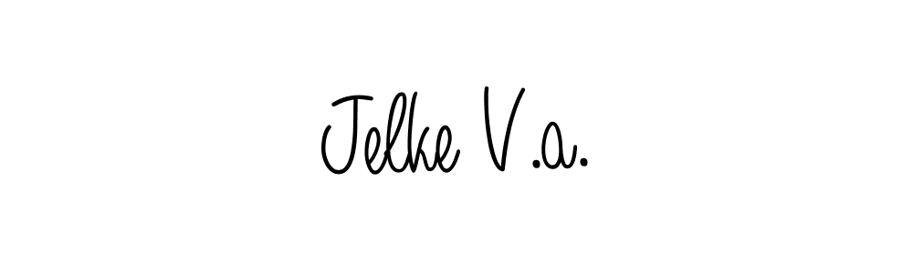 Also You can easily find your signature by using the search form. We will create Jelke V.a. name handwritten signature images for you free of cost using Angelique-Rose-font-FFP sign style. Jelke V.a. signature style 5 images and pictures png