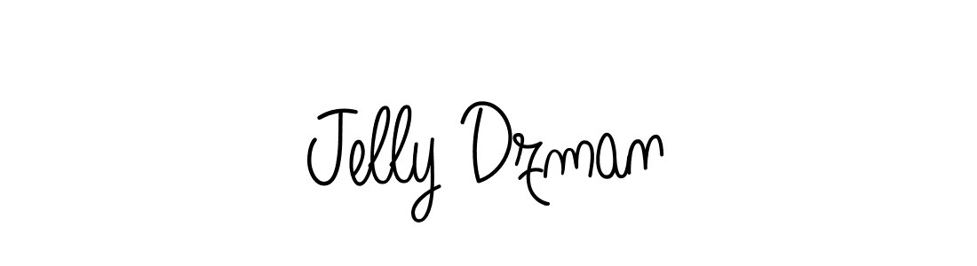 Also we have Jelly Dzman name is the best signature style. Create professional handwritten signature collection using Angelique-Rose-font-FFP autograph style. Jelly Dzman signature style 5 images and pictures png