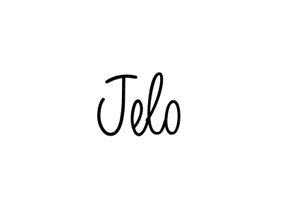 Also we have Jelo name is the best signature style. Create professional handwritten signature collection using Angelique-Rose-font-FFP autograph style. Jelo signature style 5 images and pictures png