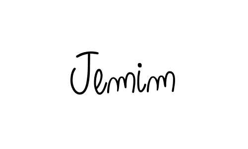 The best way (Angelique-Rose-font-FFP) to make a short signature is to pick only two or three words in your name. The name Jemim include a total of six letters. For converting this name. Jemim signature style 5 images and pictures png