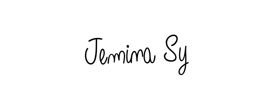 How to Draw Jemina Sy signature style? Angelique-Rose-font-FFP is a latest design signature styles for name Jemina Sy. Jemina Sy signature style 5 images and pictures png