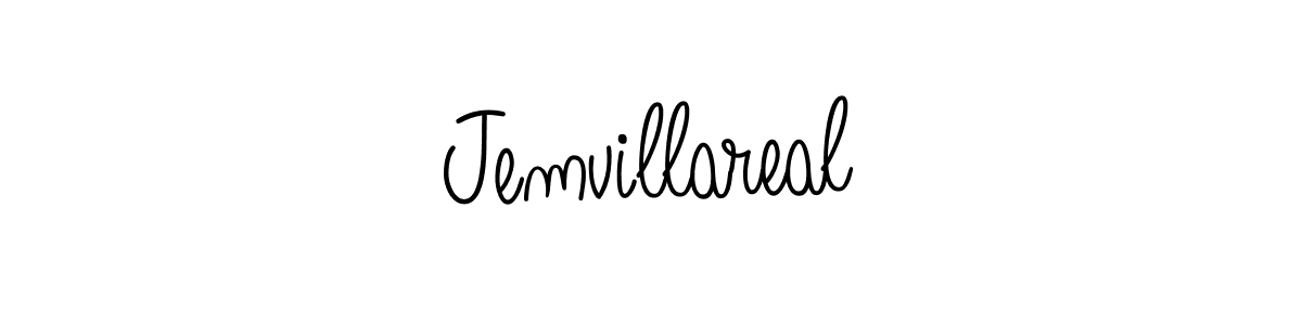 Create a beautiful signature design for name Jemvillareal. With this signature (Angelique-Rose-font-FFP) fonts, you can make a handwritten signature for free. Jemvillareal signature style 5 images and pictures png