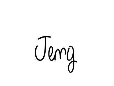 Create a beautiful signature design for name Jeng. With this signature (Angelique-Rose-font-FFP) fonts, you can make a handwritten signature for free. Jeng signature style 5 images and pictures png