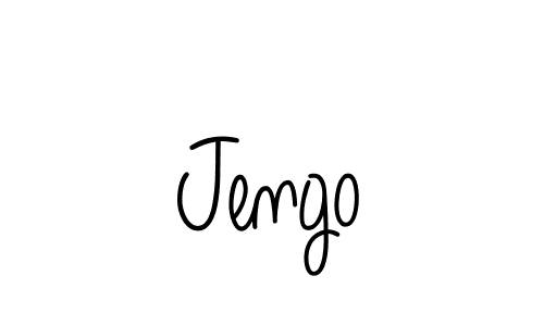 How to Draw Jengo signature style? Angelique-Rose-font-FFP is a latest design signature styles for name Jengo. Jengo signature style 5 images and pictures png