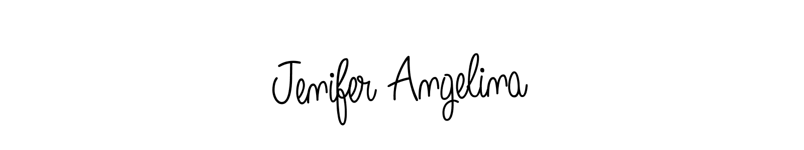 It looks lik you need a new signature style for name Jenifer Angelina. Design unique handwritten (Angelique-Rose-font-FFP) signature with our free signature maker in just a few clicks. Jenifer Angelina signature style 5 images and pictures png