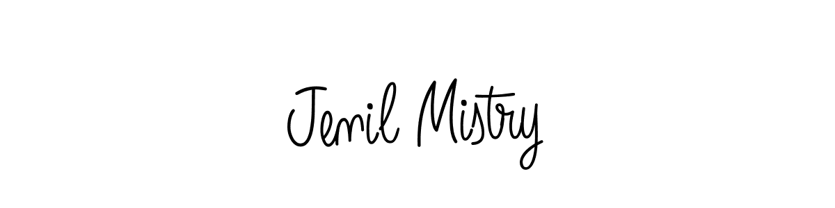 Make a beautiful signature design for name Jenil Mistry. Use this online signature maker to create a handwritten signature for free. Jenil Mistry signature style 5 images and pictures png