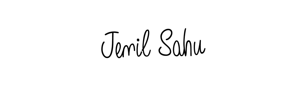 It looks lik you need a new signature style for name Jenil Sahu. Design unique handwritten (Angelique-Rose-font-FFP) signature with our free signature maker in just a few clicks. Jenil Sahu signature style 5 images and pictures png