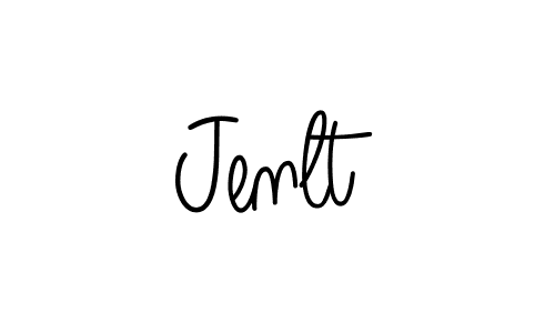 Once you've used our free online signature maker to create your best signature Angelique-Rose-font-FFP style, it's time to enjoy all of the benefits that Jenlt name signing documents. Jenlt signature style 5 images and pictures png