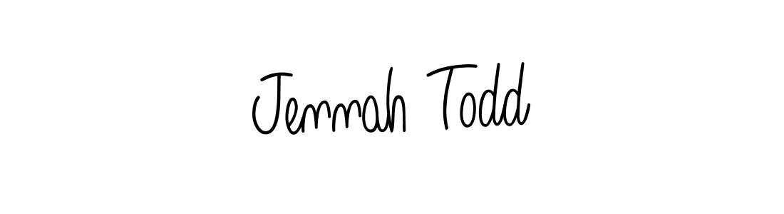 Make a short Jennah Todd signature style. Manage your documents anywhere anytime using Angelique-Rose-font-FFP. Create and add eSignatures, submit forms, share and send files easily. Jennah Todd signature style 5 images and pictures png