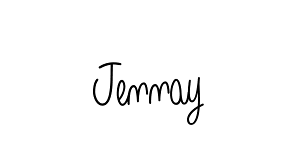 Also we have Jennay name is the best signature style. Create professional handwritten signature collection using Angelique-Rose-font-FFP autograph style. Jennay signature style 5 images and pictures png