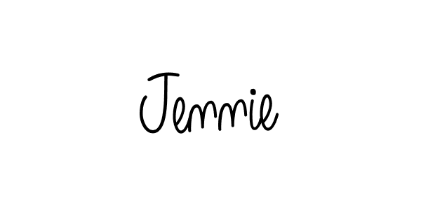 Once you've used our free online signature maker to create your best signature Angelique-Rose-font-FFP style, it's time to enjoy all of the benefits that Jennie name signing documents. Jennie signature style 5 images and pictures png