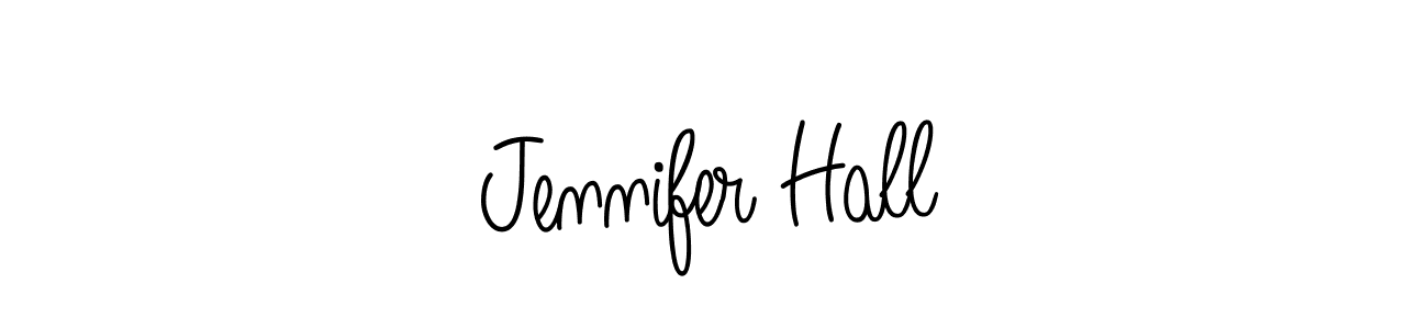 Create a beautiful signature design for name Jennifer Hall. With this signature (Angelique-Rose-font-FFP) fonts, you can make a handwritten signature for free. Jennifer Hall signature style 5 images and pictures png