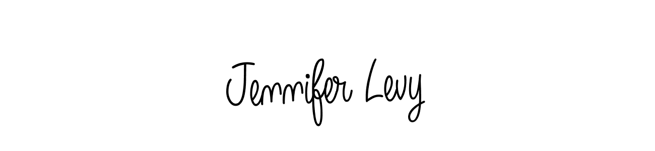 The best way (Angelique-Rose-font-FFP) to make a short signature is to pick only two or three words in your name. The name Jennifer Levy include a total of six letters. For converting this name. Jennifer Levy signature style 5 images and pictures png