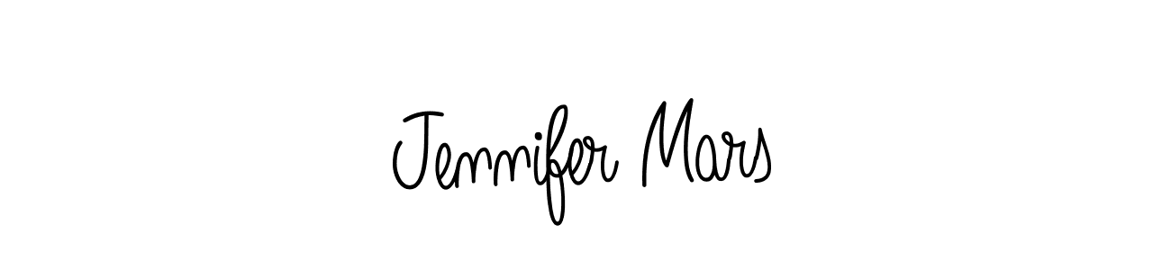 Make a beautiful signature design for name Jennifer Mars. With this signature (Angelique-Rose-font-FFP) style, you can create a handwritten signature for free. Jennifer Mars signature style 5 images and pictures png