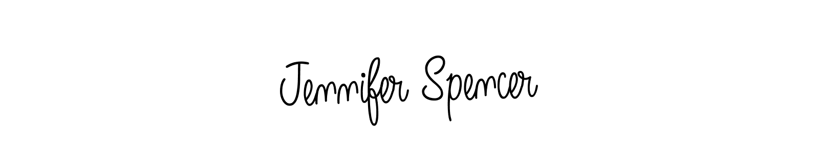 Make a beautiful signature design for name Jennifer Spencer. With this signature (Angelique-Rose-font-FFP) style, you can create a handwritten signature for free. Jennifer Spencer signature style 5 images and pictures png