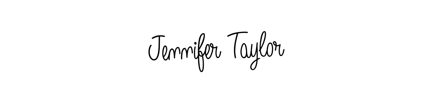 How to Draw Jennifer Taylor signature style? Angelique-Rose-font-FFP is a latest design signature styles for name Jennifer Taylor. Jennifer Taylor signature style 5 images and pictures png