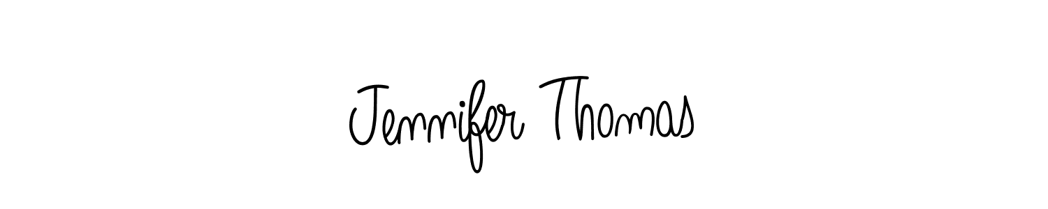 Create a beautiful signature design for name Jennifer Thomas. With this signature (Angelique-Rose-font-FFP) fonts, you can make a handwritten signature for free. Jennifer Thomas signature style 5 images and pictures png