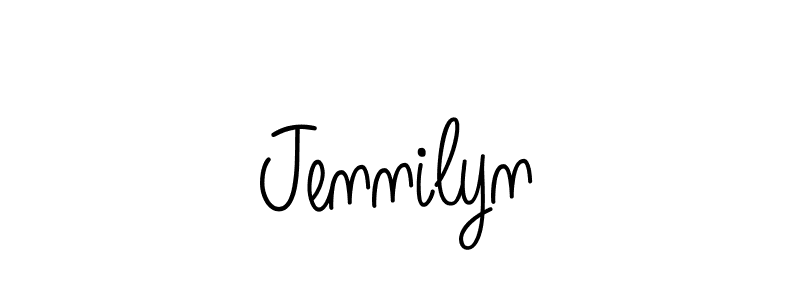 Make a beautiful signature design for name Jennilyn. Use this online signature maker to create a handwritten signature for free. Jennilyn signature style 5 images and pictures png