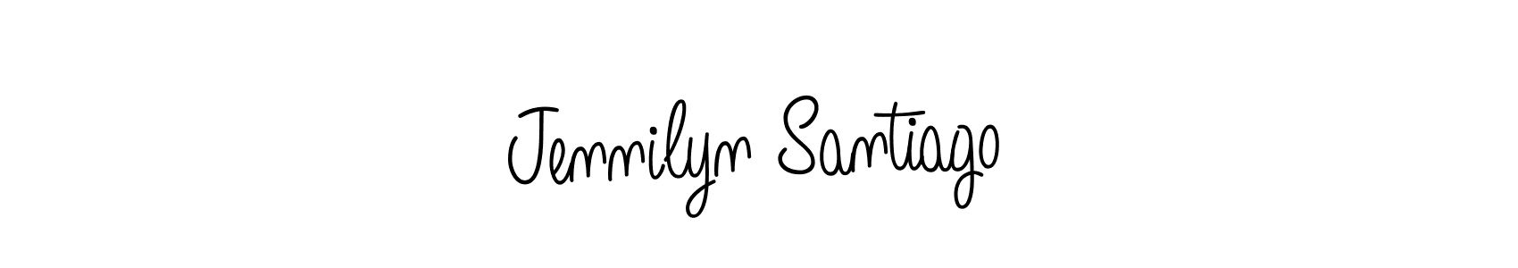 Once you've used our free online signature maker to create your best signature Angelique-Rose-font-FFP style, it's time to enjoy all of the benefits that Jennilyn Santiago name signing documents. Jennilyn Santiago signature style 5 images and pictures png