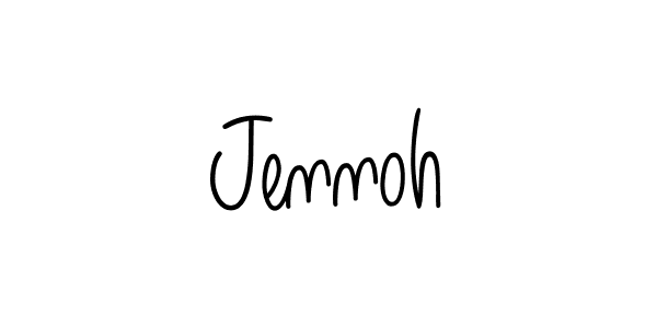 Also we have Jennoh name is the best signature style. Create professional handwritten signature collection using Angelique-Rose-font-FFP autograph style. Jennoh signature style 5 images and pictures png