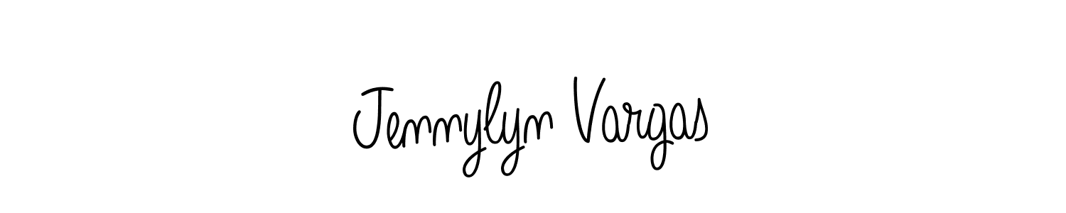 How to Draw Jennylyn Vargas signature style? Angelique-Rose-font-FFP is a latest design signature styles for name Jennylyn Vargas. Jennylyn Vargas signature style 5 images and pictures png