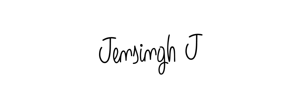Create a beautiful signature design for name Jensingh J. With this signature (Angelique-Rose-font-FFP) fonts, you can make a handwritten signature for free. Jensingh J signature style 5 images and pictures png