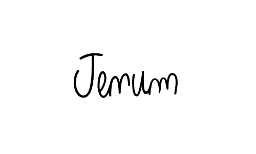 How to make Jenum signature? Angelique-Rose-font-FFP is a professional autograph style. Create handwritten signature for Jenum name. Jenum signature style 5 images and pictures png