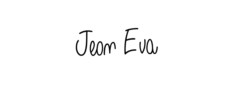 Similarly Angelique-Rose-font-FFP is the best handwritten signature design. Signature creator online .You can use it as an online autograph creator for name Jeon Eva. Jeon Eva signature style 5 images and pictures png