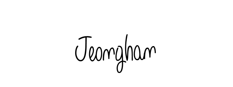 Also we have Jeonghan name is the best signature style. Create professional handwritten signature collection using Angelique-Rose-font-FFP autograph style. Jeonghan signature style 5 images and pictures png