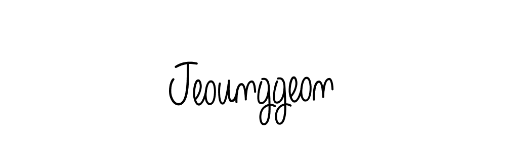 Make a beautiful signature design for name Jeounggeon. Use this online signature maker to create a handwritten signature for free. Jeounggeon signature style 5 images and pictures png