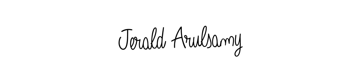 Check out images of Autograph of Jerald Arulsamy name. Actor Jerald Arulsamy Signature Style. Angelique-Rose-font-FFP is a professional sign style online. Jerald Arulsamy signature style 5 images and pictures png