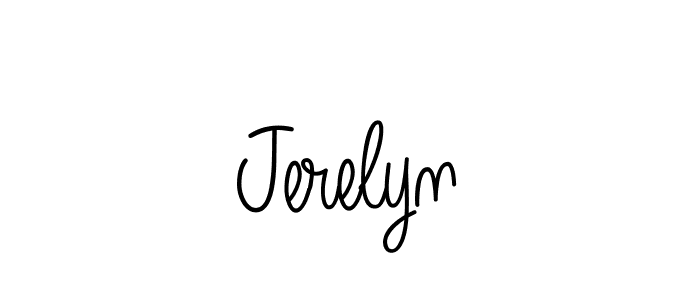 Once you've used our free online signature maker to create your best signature Angelique-Rose-font-FFP style, it's time to enjoy all of the benefits that Jerelyn name signing documents. Jerelyn signature style 5 images and pictures png