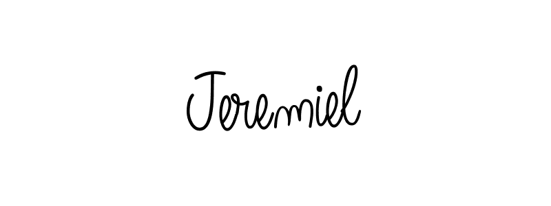 Also You can easily find your signature by using the search form. We will create Jeremiel name handwritten signature images for you free of cost using Angelique-Rose-font-FFP sign style. Jeremiel signature style 5 images and pictures png