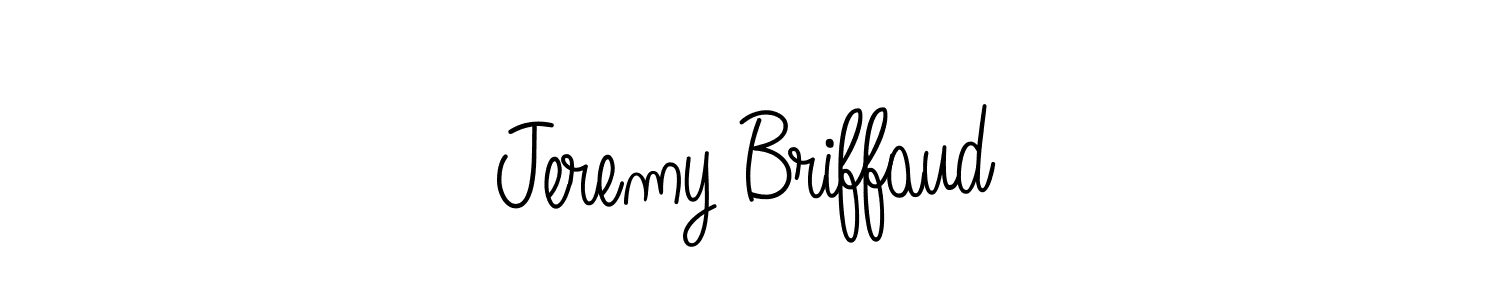 The best way (Angelique-Rose-font-FFP) to make a short signature is to pick only two or three words in your name. The name Jeremy Briffaud include a total of six letters. For converting this name. Jeremy Briffaud signature style 5 images and pictures png