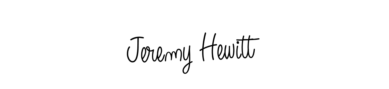 How to make Jeremy Hewitt signature? Angelique-Rose-font-FFP is a professional autograph style. Create handwritten signature for Jeremy Hewitt name. Jeremy Hewitt signature style 5 images and pictures png